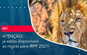 Ja Estao Disponiveis As Regras Para Irpf 2021 - Organização Contábil Lawini